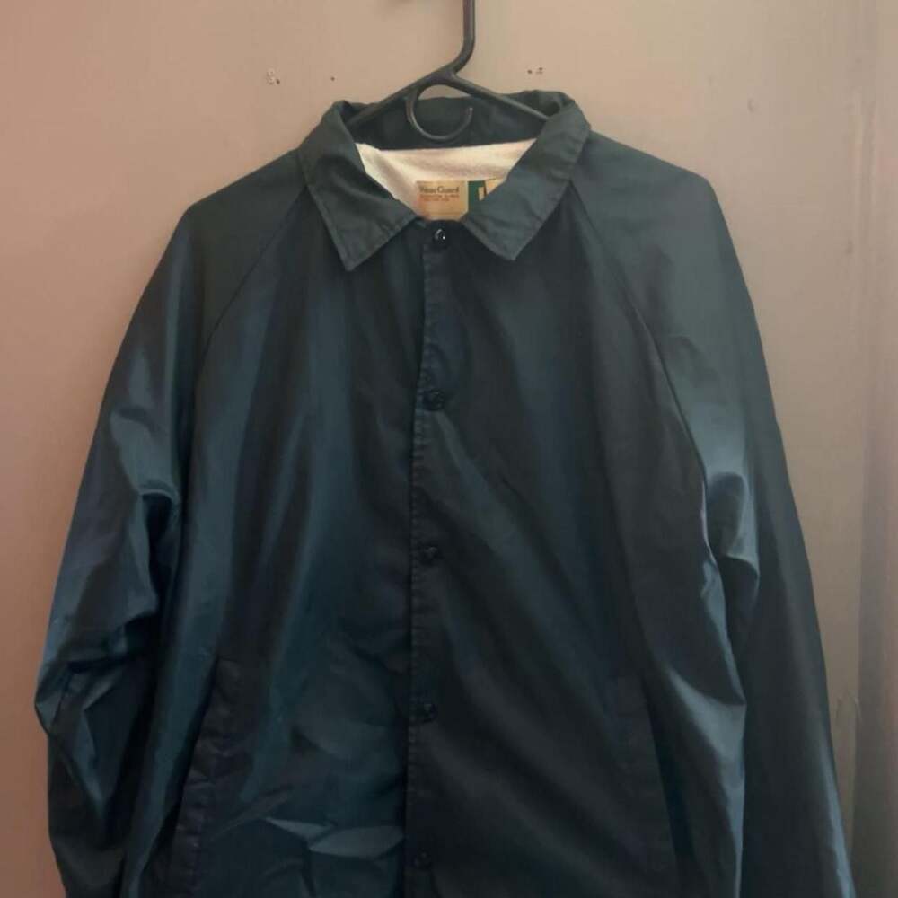 Vintage WearGuard 355 NV Nylon Windbreaker Jacket Navy Size L